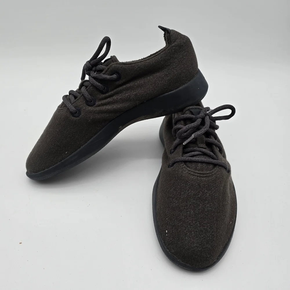 Allbirds Shoes Mens 9 black wr wool runners